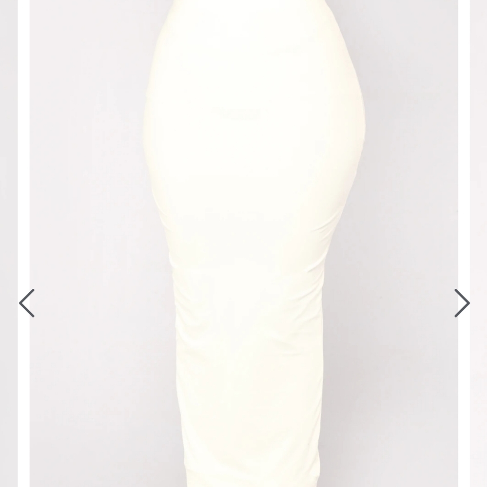 White dress /maxi skirt.